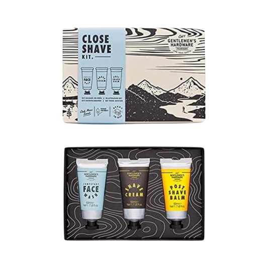 Wild & Wolf Gentleman's Hardware Trademark Close Shave Kit